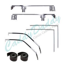 1960 cadillac window channel sheet metal|1959 1960 Cadillac Convertible Window Frame And .